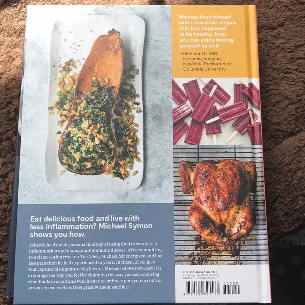 Fix It With Food by Michael Symon- more than 125 recipes to address inflammation